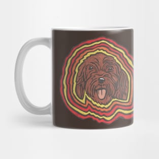 Disco Dog, Crazy Cockerpoo, Cockapoo, Lover Mug